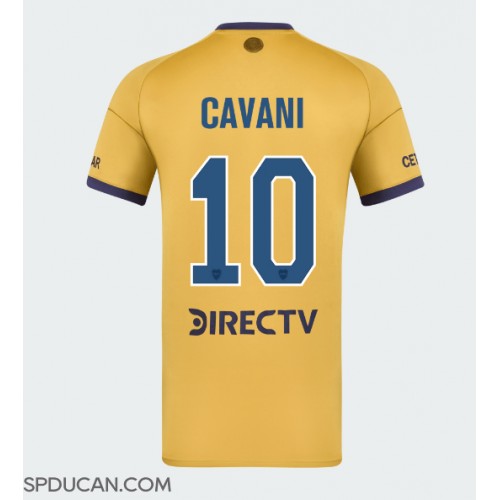Muški Nogometni Dres Boca Juniors Edinson Cavani #10 Gostujuci 2025-26 Kratak Rukav